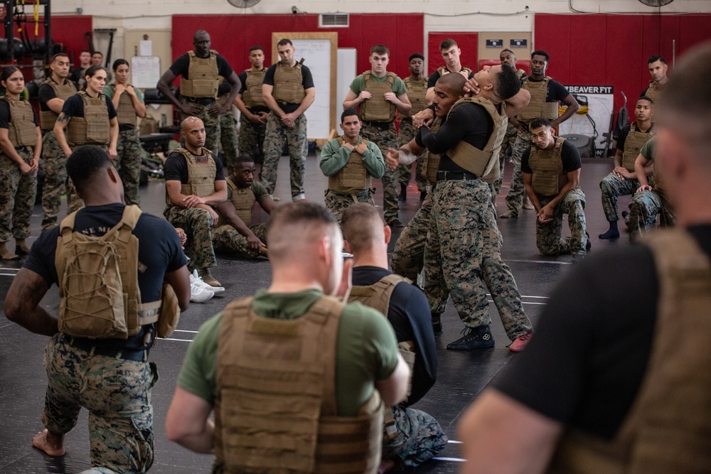 Marine Corps Martial Arts 25th year anniversary technique symposium
