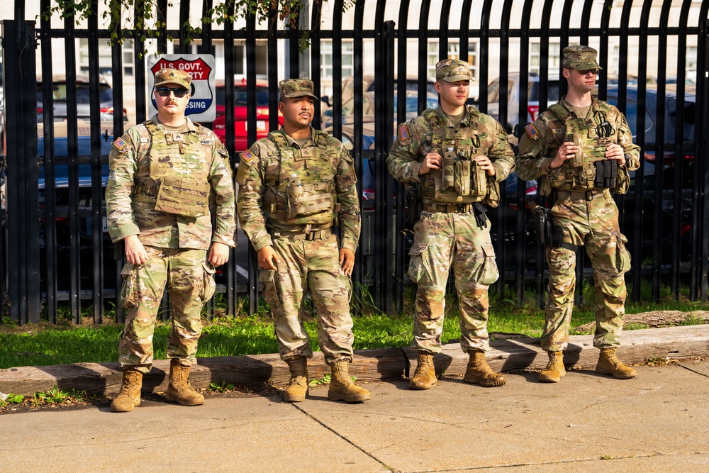 National Guard Strengthens Community Safety Near D.C. Metro Stations