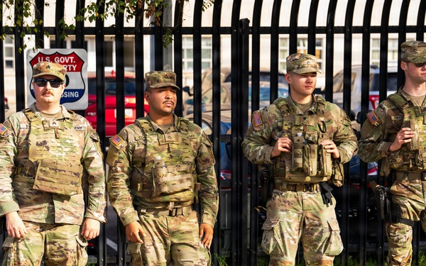 National Guard Strengthens Community Safety Near D.C. Metro Stations