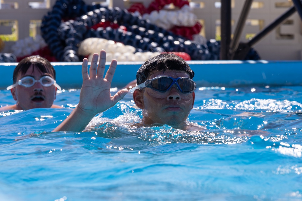 3d MLG Marines Attend Water Survival Advanced Training Program