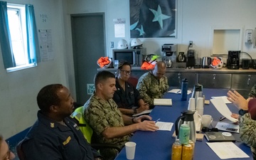 SWOBOSS visits USS Green Bay