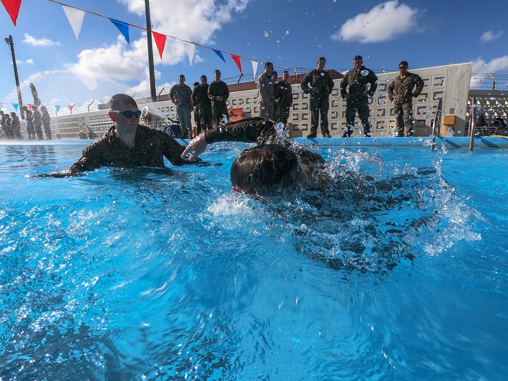 3d MLG Marines Attend Water Survival Advanced Training Program