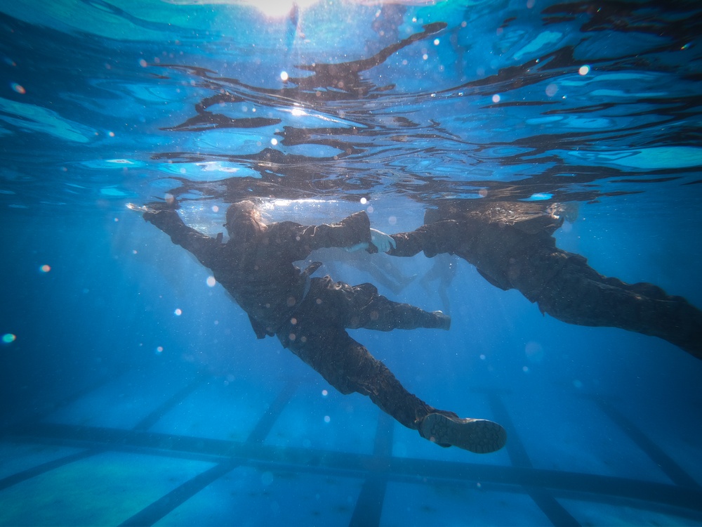 3d MLG Marines Attend Water Survival Advanced Training Program