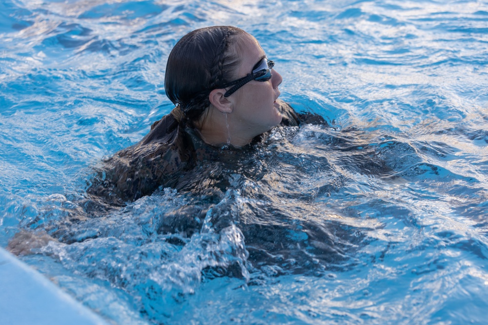 3d MLG Marines Attend Water Survival Advanced Training Program
