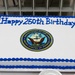 MCAS Futenma’s mess hall celebrates the US Navy’s 250th Birthday