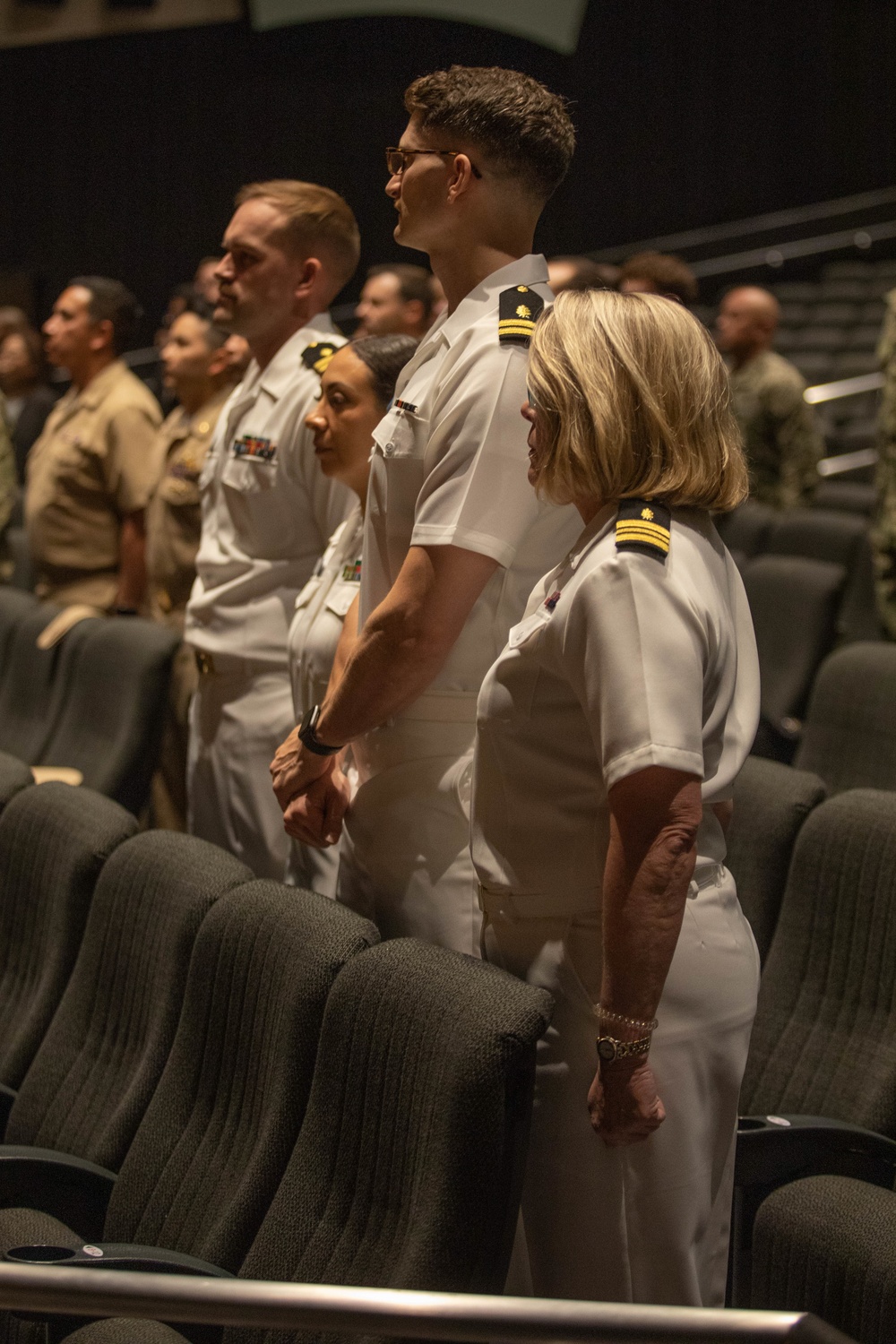 Capt. Jacqueline Lopez’s promotion ceremony at MCAS Iwakuni