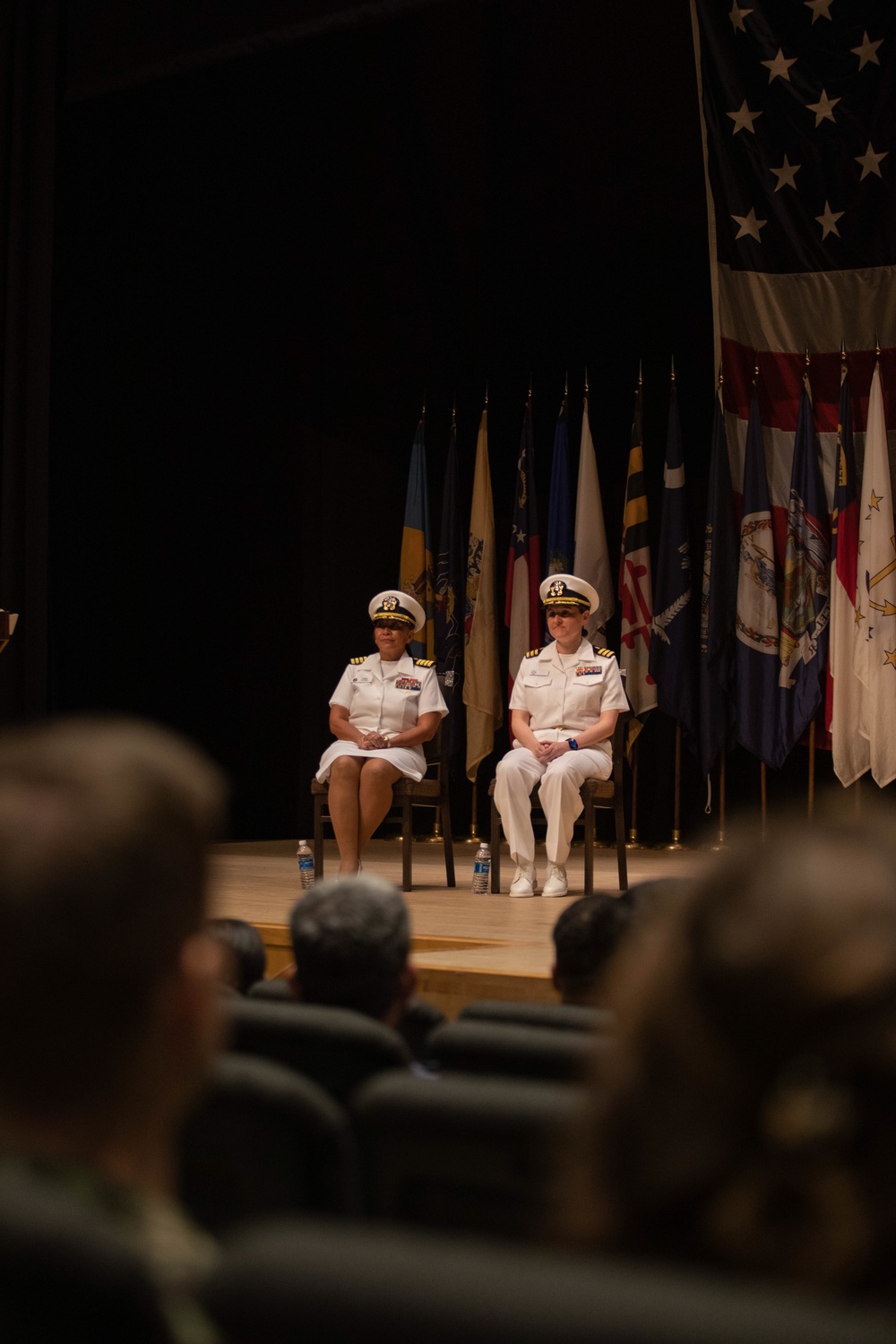 Capt. Jacqueline Lopez’s promotion ceremony at MCAS Iwakuni