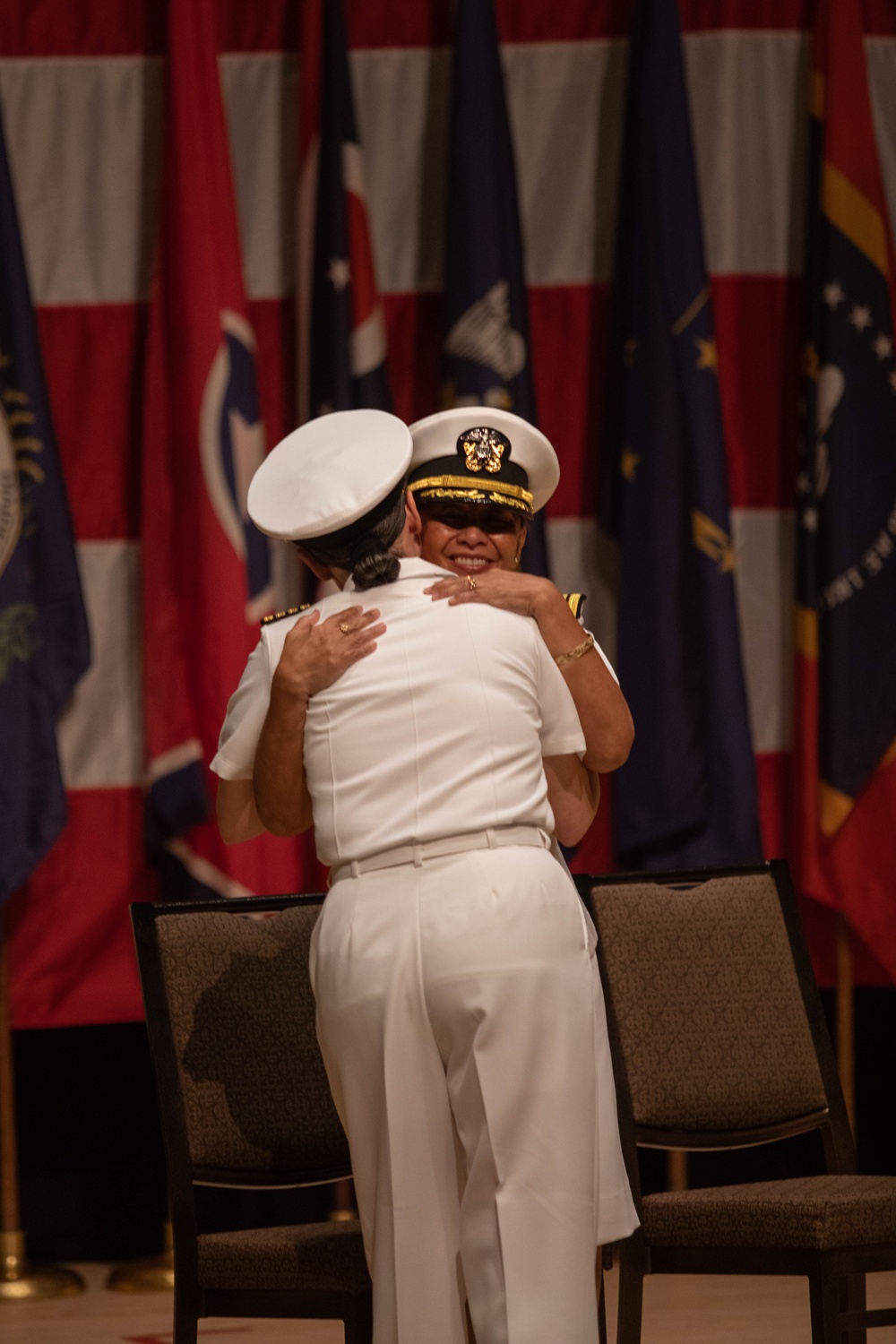Capt. Jacqueline Lopez’s promotion ceremony at MCAS Iwakuni