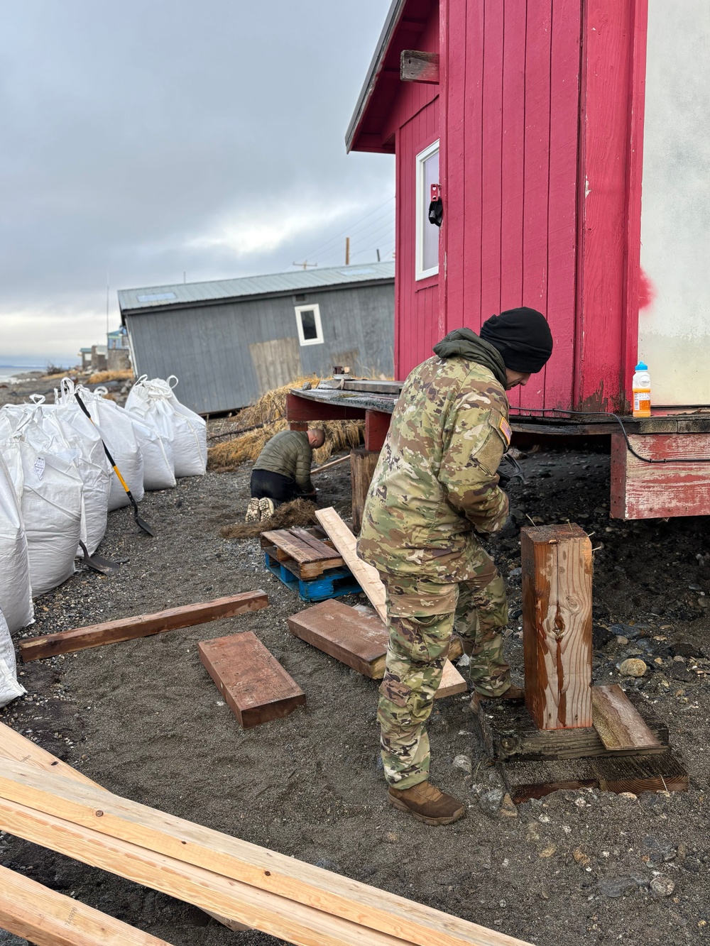 AKOM supports ongoing recovery storm response in western Alaska