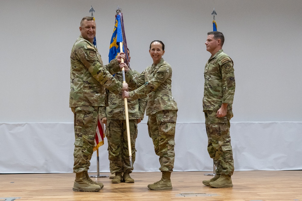 386th Air Expeditionary Air Base Group Change of Command