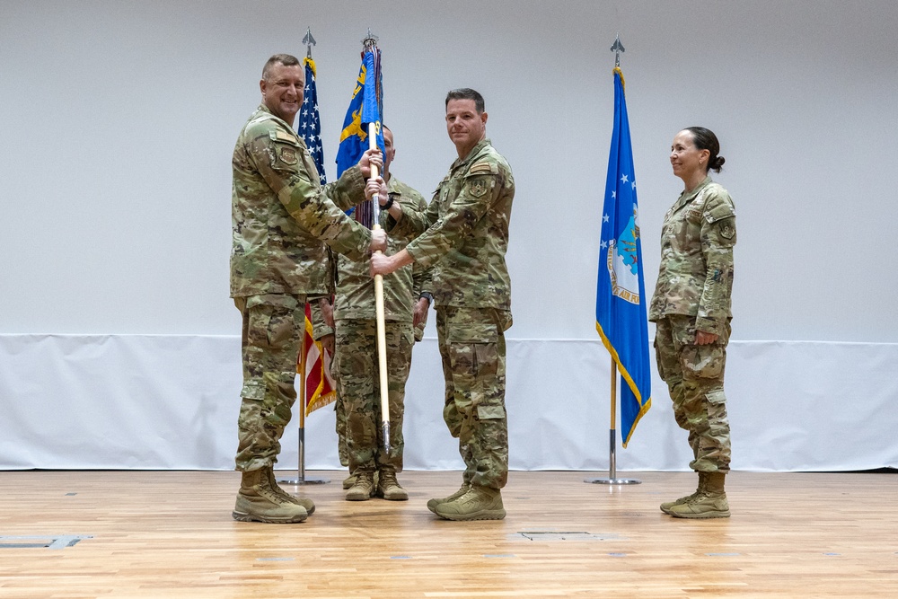 386th Air Expeditionary Air Base Group Change of Command
