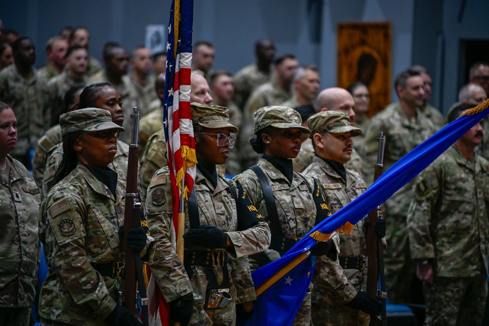 386th Air Expeditionary Air Base Group Change of Command
