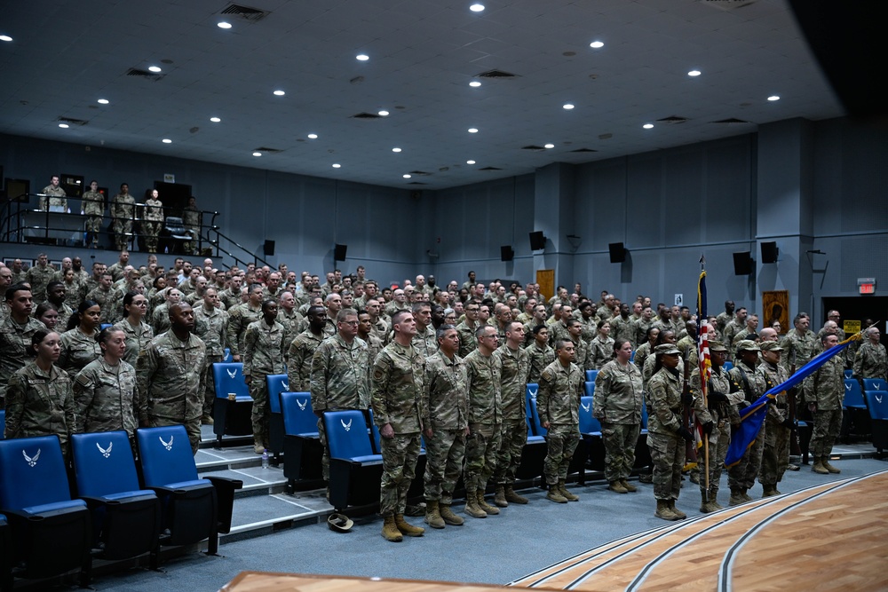 386th Air Expeditionary Air Base Group Change of Command