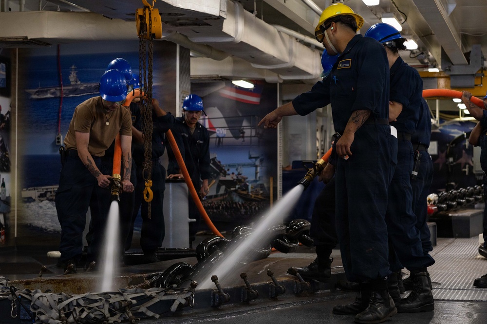 USS Gerald R. Ford (CVN 78) Departs Palma de Mallorca, Spain
