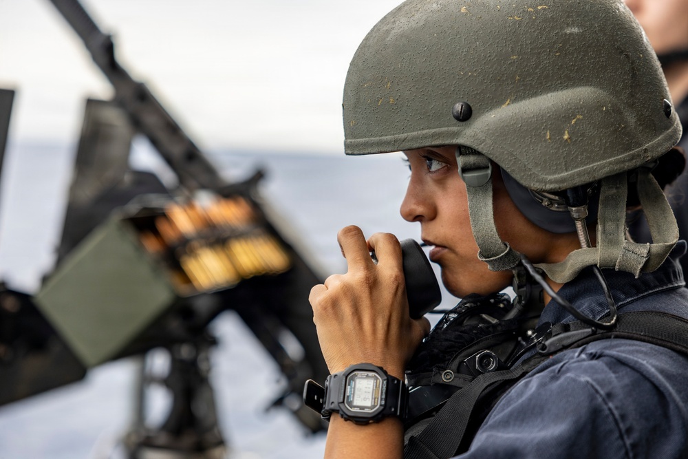 USS Gerald R. Ford (CVN 78) Live-Fire Gunnery Exercise USS Gerald R. Ford (CVN 78) Live-Fire Gunnery Exercise