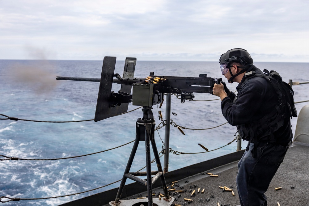 USS Gerald R. Ford (CVN 78) Live-Fire Gunnery Exercise USS Gerald R. Ford (CVN 78) Live-Fire Gunnery Exercise