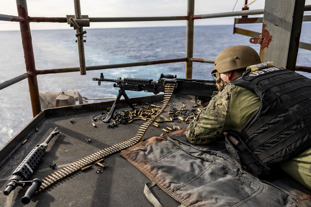 USS Gerald R. Ford (CVN 78) Live-Fire Gunnery Exercise USS Gerald R. Ford (CVN 78) Live-Fire Gunnery Exercise