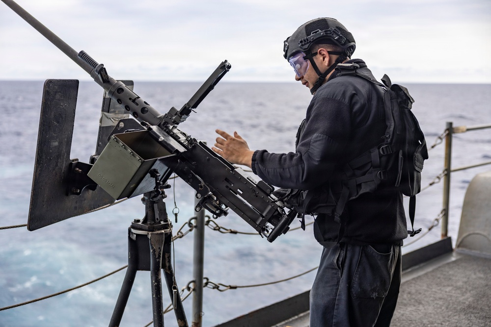 USS Gerald R. Ford (CVN 78) Live-Fire Gunnery Exercise USS Gerald R. Ford (CVN 78) Live-Fire Gunnery Exercise
