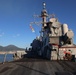 USS Roosevelt (DDG 80) Departs Naples, Italy