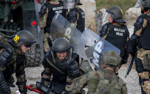 KFOR Multinational CRC training in action in Kosovo