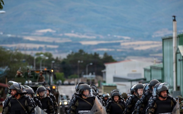 KFOR Multinational CRC training in action in Kosovo