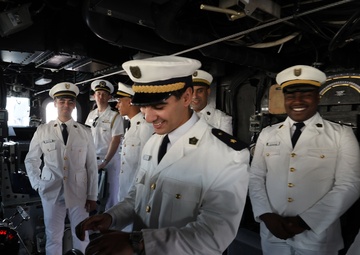 USS Roosevelt (DDG 80) Conducts a Ship Tour for the Algerian Navy in Algiers, Algeria