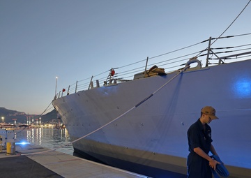 USS Roosevelt (DDG 80) Departs Toulon, France During a Scheduled Deployment
