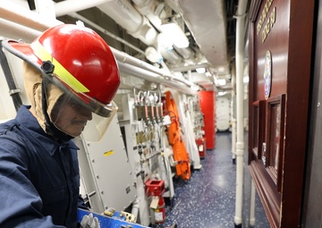 USS Roosevelt (DDG 80) Conducts ITT Drill in the Mediterranean Sea