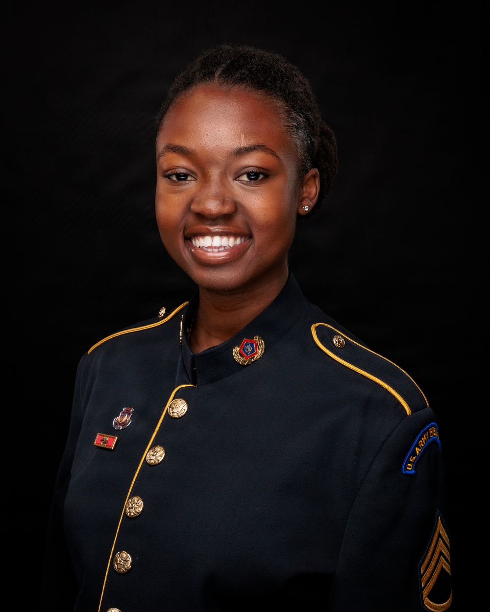 Staff Sgt. Safiatou Souare - Alto Vocalist - U.S. Army Field Band Headshot