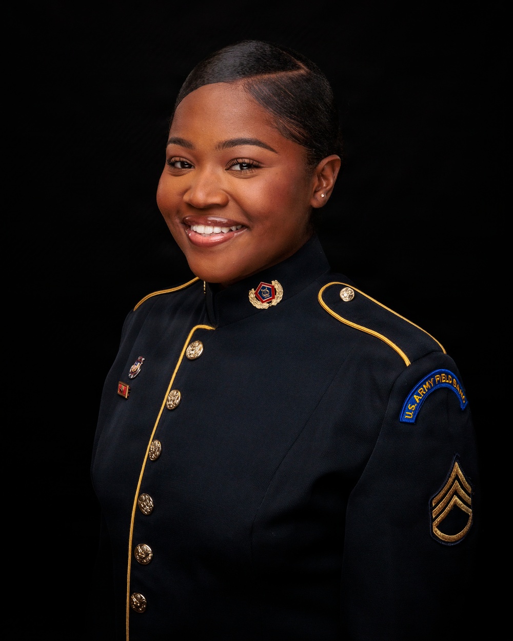 Staff Sgt. Verlene Faust - Soprano Vocalist - U.S. Army Field Band Headshot