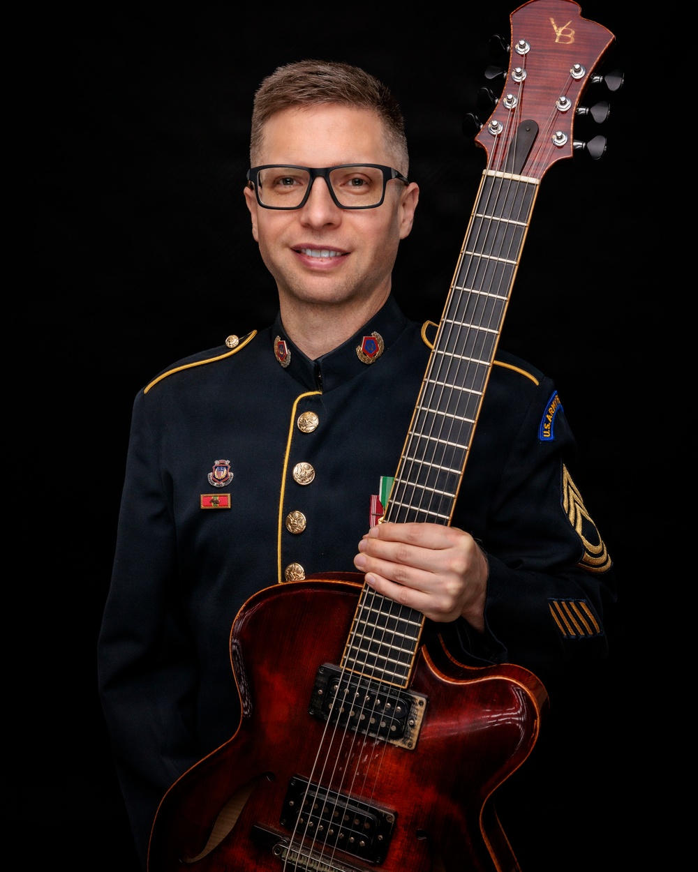 Master Sgt. Jonathan Epley - Guitar - U.S. Army Field Band Headshot