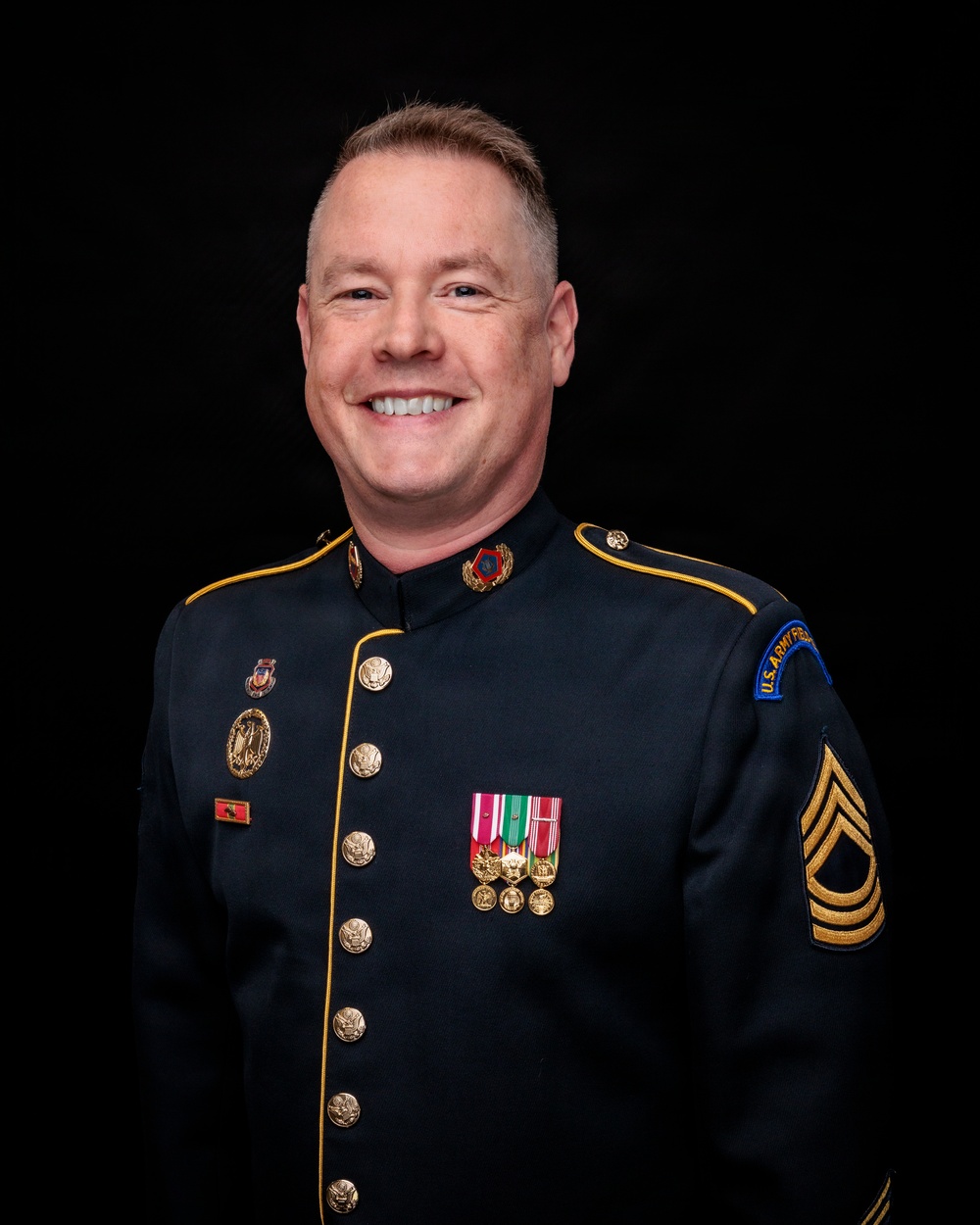 Master Sgt. Matthew Gunderson - Librarian - U.S. Army Field Band Headshot