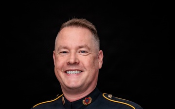 Master Sgt. Matthew Gunderson - Librarian - U.S. Army Field Band Headshot