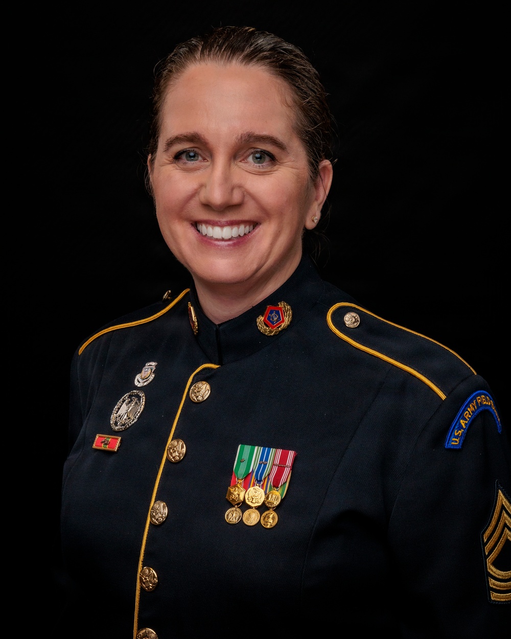 Master Sgt. Charis Strange - Soprano Vocalist - U.S. Army Field Band Headshot Master Sgt. Charis Strange - Soprano Vocalist - U.S. Army Field Band Headshot