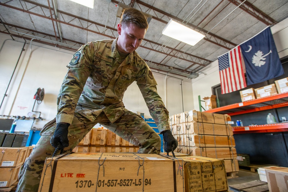 169th Fighter Wing leads inaugural munitions inspector training at McEntire