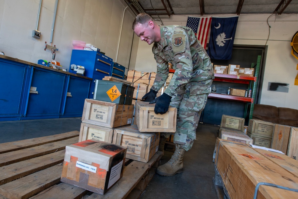 169th Fighter Wing leads inaugural munitions inspector training at McEntire