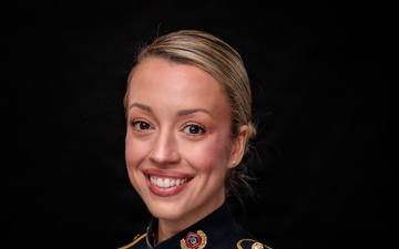 Staff Sgt. Madison Baldwin - Alto Vocalist - U.S. Army Field Band Headshot