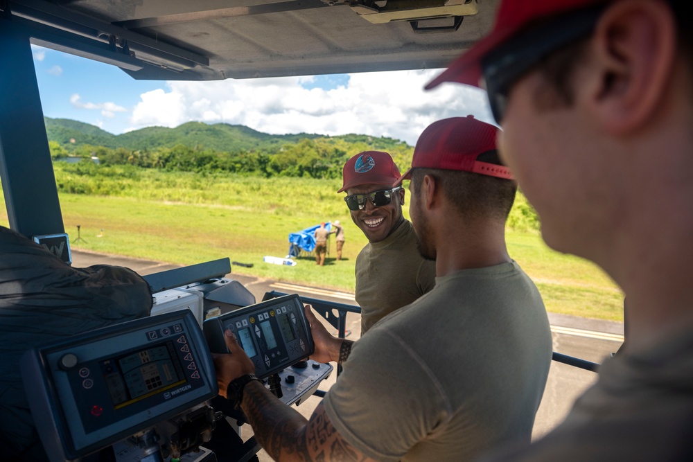 REDHORSE milling in Puerto Rico