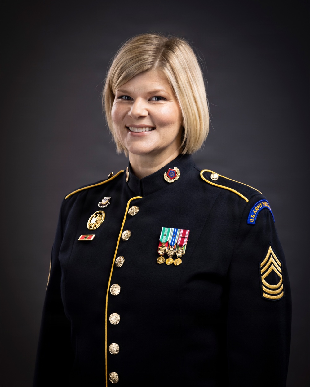 Master Sgt. Teresa Alzadon - Soprano Vocalist - U.S. Army Field Band Headshot