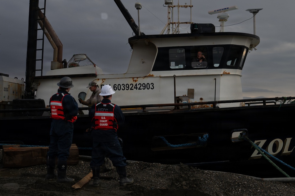 Coast Guard continues response to storm surge impacts in western Alaska