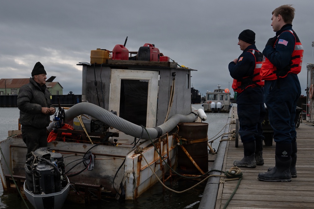Coast Guard continues response to storm surge impacts in western Alaska