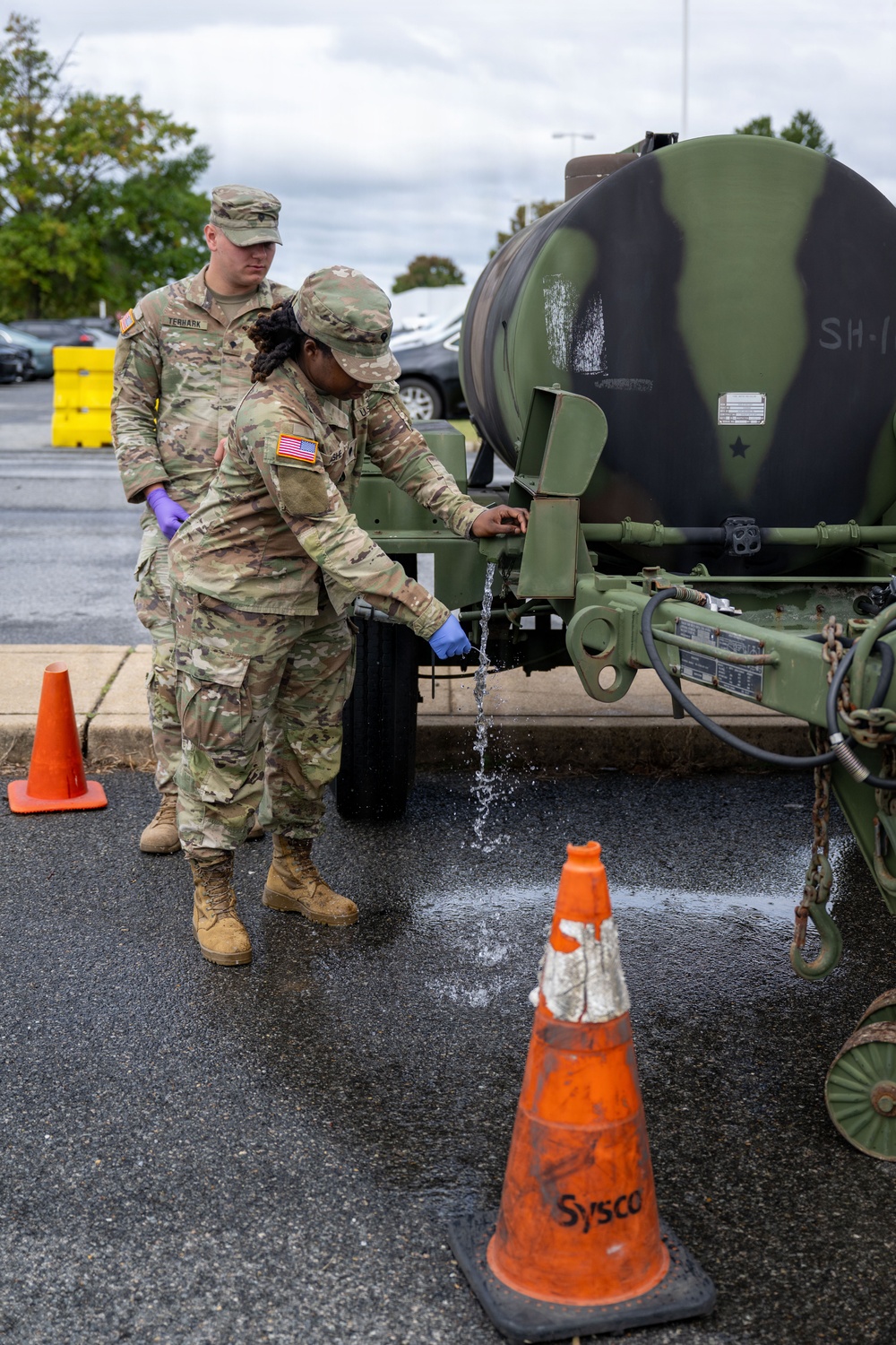 National Guard Soldiers and Airmen attend Field Sanitation training
