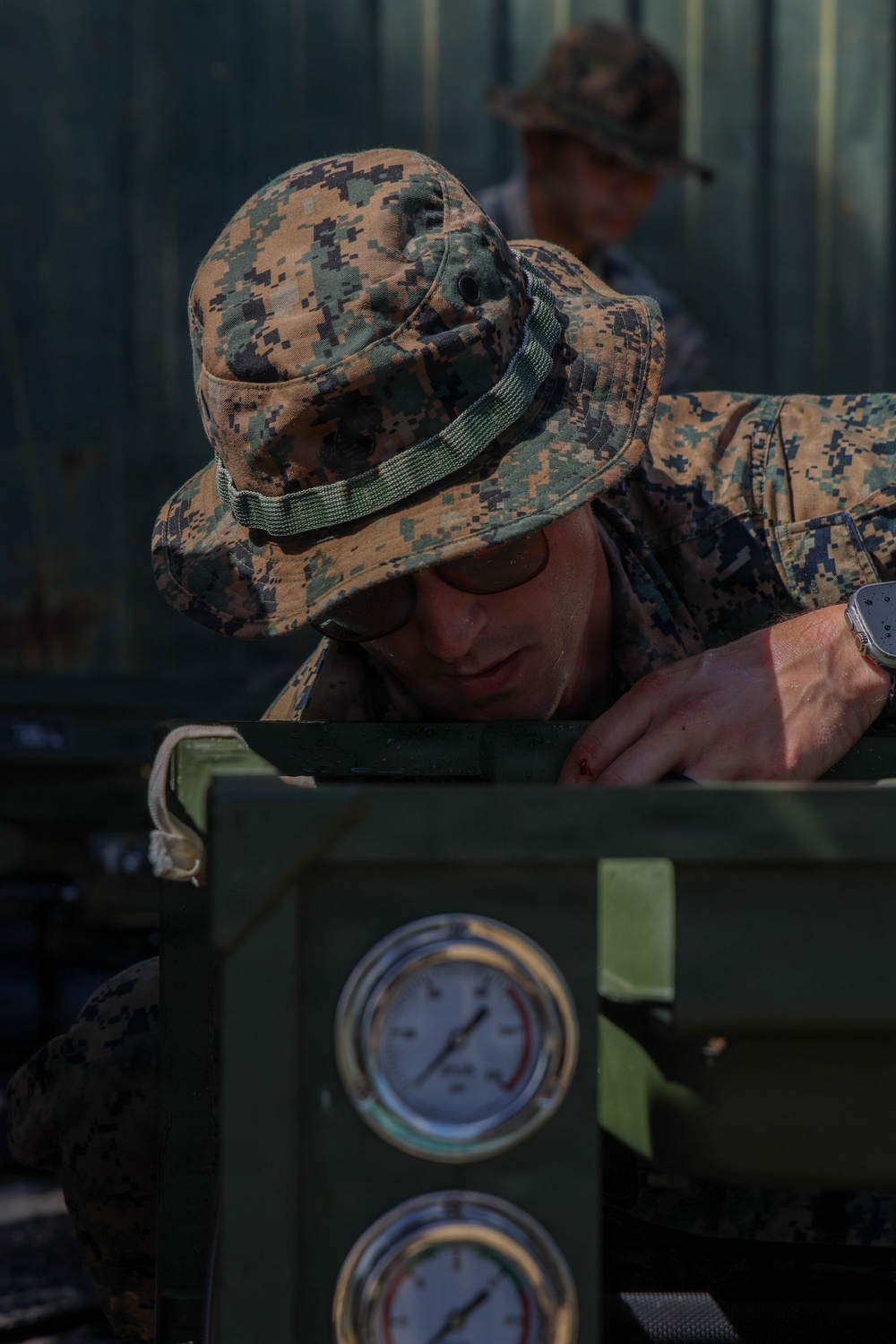 MWSS-174 perform tactical level sustainment water support training