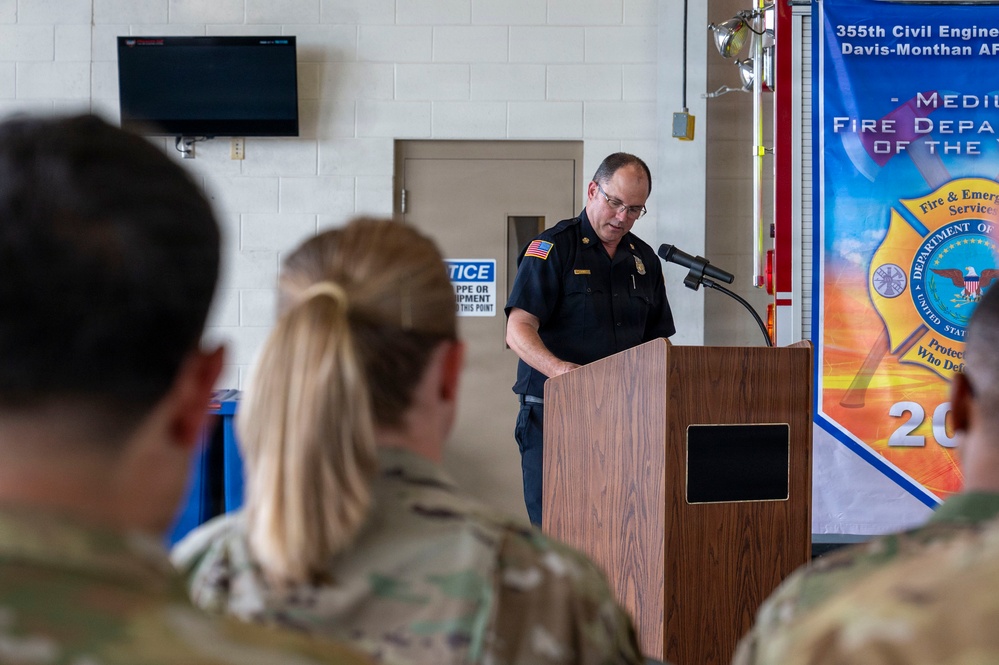 355th Civil Engineer Fire &amp; Emergency Services 100th Anniversary