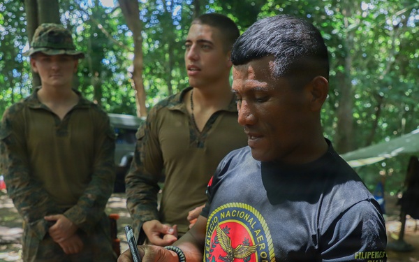 Combined Jungle Operations Training Course Primitive Shelter