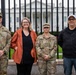 Mississippi National Guard Soldiers take a photo after promotion ceremony in front of the White House