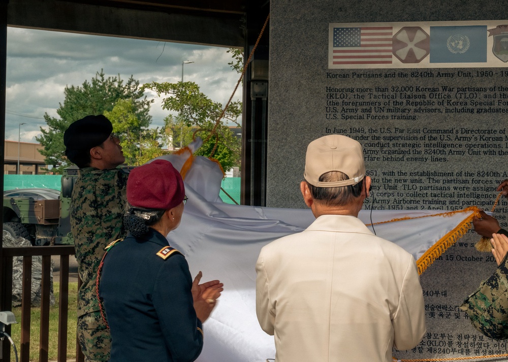 White Tigers: SOCKOR cements honor of 8240th Army Unit