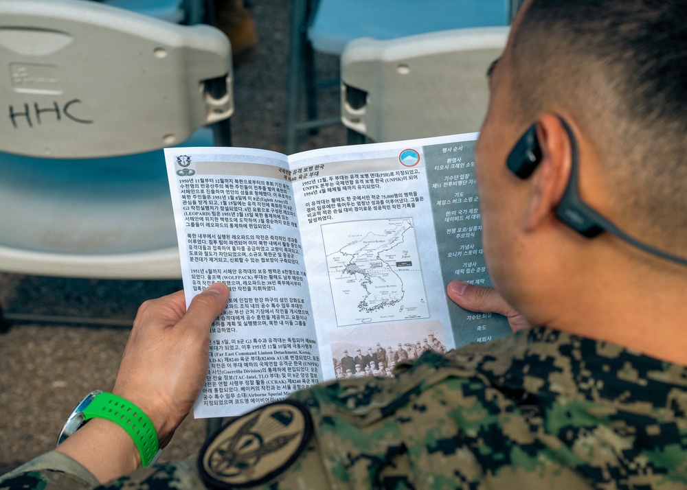 White Tigers: SOCKOR cements honor of 8240th Army Unit