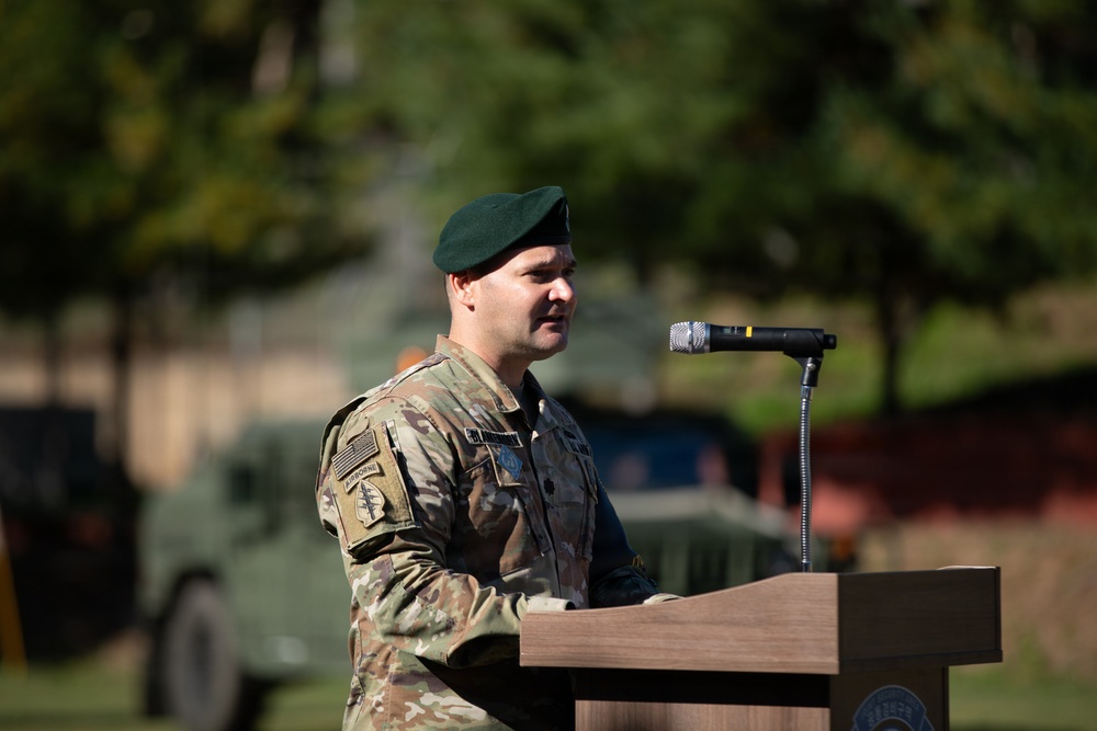 UNCSB Change of Responsibility ceremony