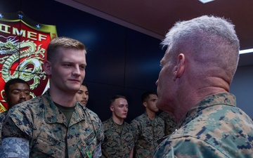 OKINAWA, JAPAN – U.S. Marine finance managers awarded for their successful efforts